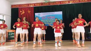 shuffle dance Tôi yêu đất nước tôi ( clb shuffle dance phố giang)