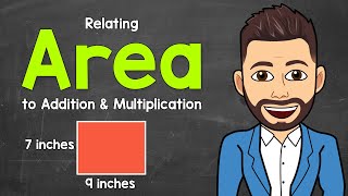 Relating Area to Addition and Multiplication | Area of Rectangles | Math with Mr. J
