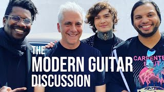 The Modern Guitar Discussion w/ Tosin Abasi, Tim Henson & Misha Mansoor