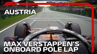 Max Verstappen's Pole Lap | 2023 Austrian Grand Prix | Pirelli