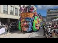 carroza tierra fertil desfile magno carnaval de negros y blancos 2025 pasto nariÑo