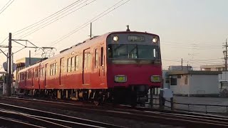 名鉄6804F 1752ﾚ普通須ヶ口 新清洲駅発車