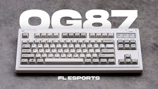 A Retro TKL | FL ESPORTS OG87 Review - Teardown Mods \u0026 Sound Test