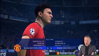 Mark Goldbridge Loses 6-4 To Man City In The Champions League Final