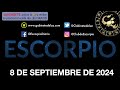 Horóscopo Diario - Escorpio - 8 de Septiembre de 2024.