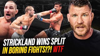 BISPING reacts: Sean Strickland WINS SPLIT DECISION v Paulo Costa | CONTROVERSIAL SCORECARD? UFC 302
