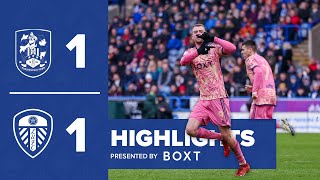 Highlights: Huddersfield Town 1-1 Leeds United | EFL Championship