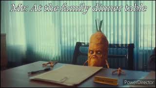 racist carrot dinner
