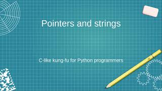 Cython: pointers and strings