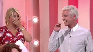 Holly Gets The Giggles Live On The Show - This Morning