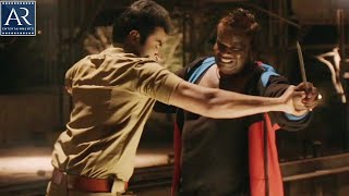 Police Garjana Telugu Movie Action Scenes Back to Back | Nandha, Sanam Shetty AR Entertainments
