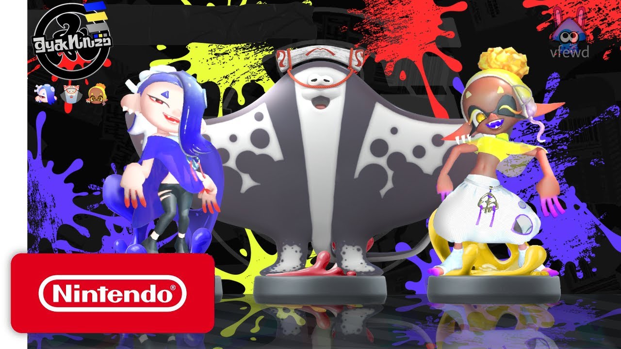 Splatoon 3 - Deep Cut - New Amiibo (concept) - YouTube