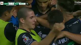 Gol de Kevin Escamilla | Querétaro 1-1 Puebla | Liga BBVA MX | Apertura 2023 - Jornada 8