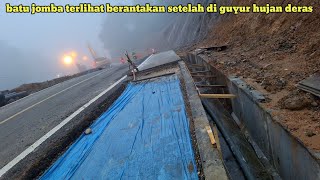 Batu Jomba Terlihat Berantakan Setelah Diguyur Hujan Deras!!!