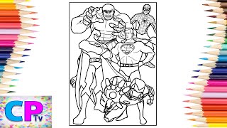 Superheroes Coloring Pages/Hulk,Batman,Superman,Spiderman Pages/Alan Walker - Spectre [NCS Release]