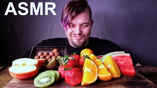 ASMR FRUIT PLATTER FEAST MUKBANG