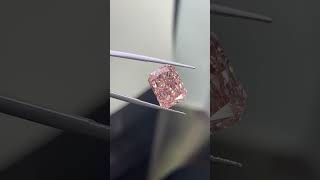 11.39ct FANCY BROWNISH PINK Radiant Diamond #diamond #loosediamonds #gems #radiant #pinkdiamond