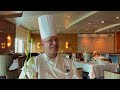 holland america koningsdam restaurant dining options including interview with executive chef