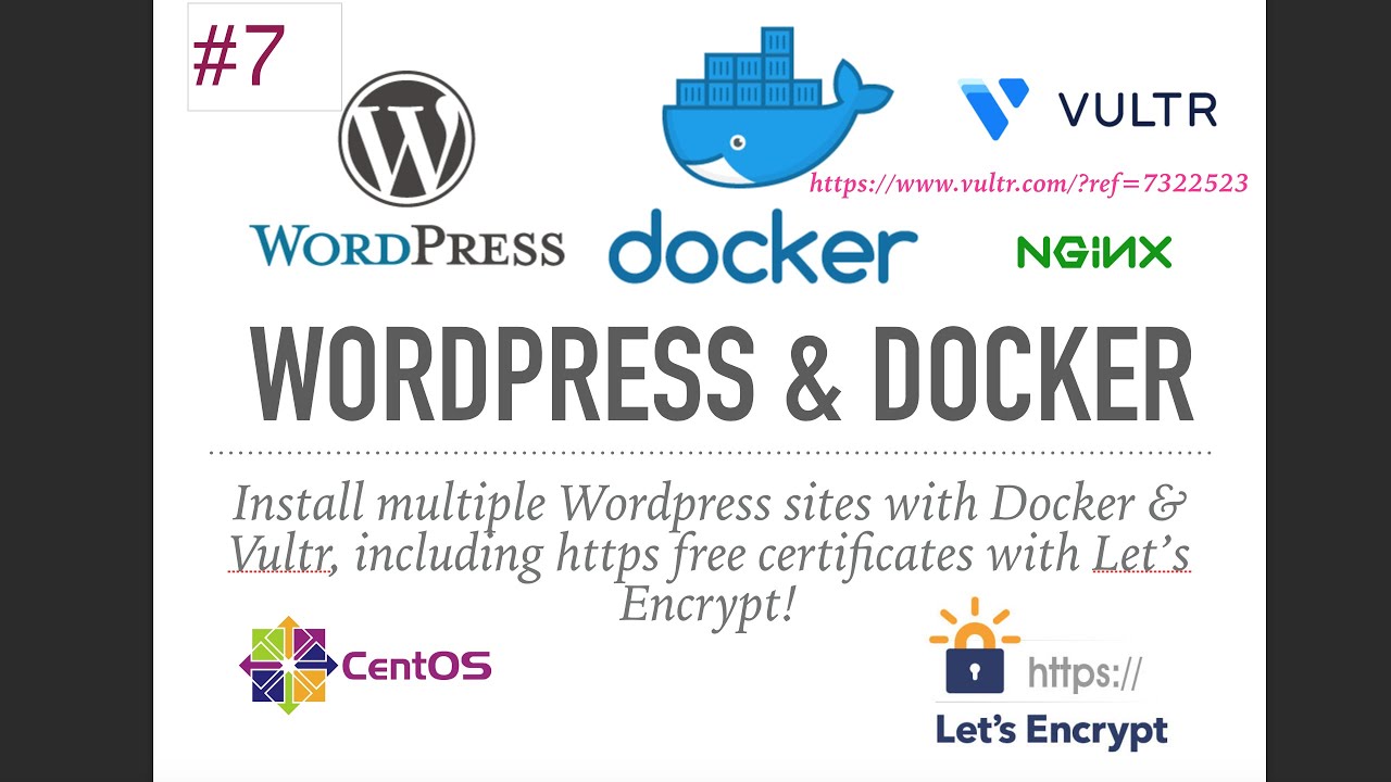 Deploy Multiple Wordpress Sites With Docker | #7 | Docker-compose ...