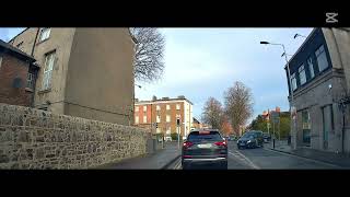 Dublin City, Ireland, Drive from Dundrum Town Centre to Dame Street