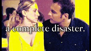 a 4+ hour long deep dive into the worst s*x and the city relationship (WORSE than carrie and big)