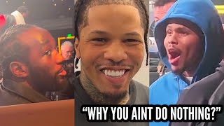 “DO IT THEN!!” BUD CRAWFORD SEEN THREATENING CANELO FAN | GERVONTA CLOWNS SHAKUR FOR FREEZING UP!!!