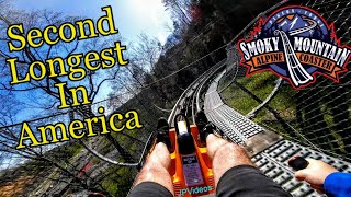 THIS IS INSANE! Smoky Mountain Alpine Coaster (Second Longest in America)