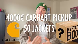 UNBOXING CARHARTT NEW BULK DELIVERY - 50 JACKETS + CARHARTT X SACAI COLLAB