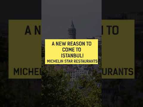 TURKEY'S FIRST MICHELIN STAR RESTAURANTS 2023 MICHELIN STAR ISTANBUL #shorts