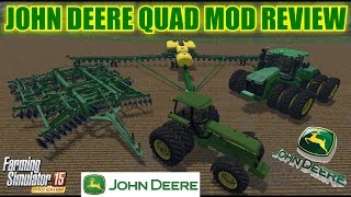Farming Simulator 15 - John Deere Quad Showcase "Mod Review"