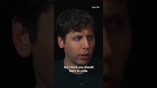 OpenAI CEO's on What Kids Should Be Studying