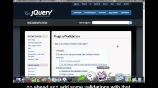 PHP & Javascript Closed Captioned - Form Validation part 2