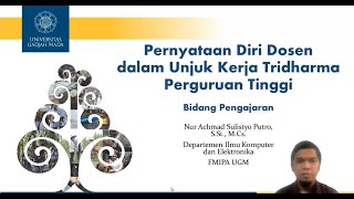 PDD-UKTPT: Bidang Pengajaran  - Nur Achmad Sulistyo Putro