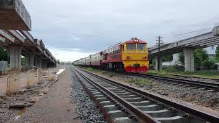 Alsthom 4214 ทำรถเร็ว 168 กันตัง - กรุงเทพ rapid train 168