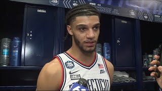 UConn's Andre Jackson reacts to Final Four win over Miami | Full Interview