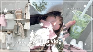 CHINA vlog 🇨🇳| exploring Shanghai, clothes shopping, viral spots, what I eat | jorginakei