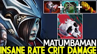 MATUMBAMAN [Phantom Assassin] Insane Rate Crit No Mercy Carry 7.26 Dota 2