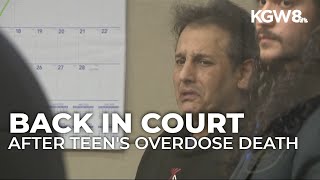 Portland man charged in teen's fentanyl overdose back in court for pretrial release violation