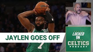 Jaylen Brown was awesome but Boston Celtics lose season opener to New York Knicks -Locked On Celtics