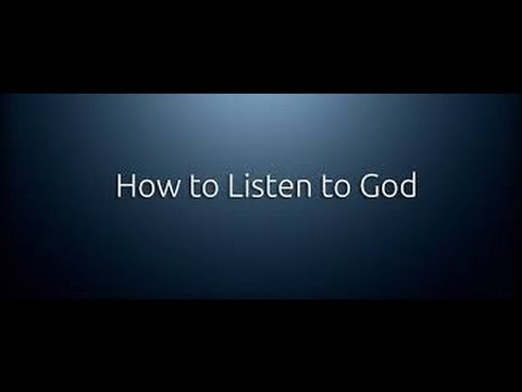 How To Hear The Voice of God Almighty - Jesus Christ - Listen To The Holy Spirit How To Hear The Voice of God Almighty - Jesus Christ - Listen To The Holy Spirit