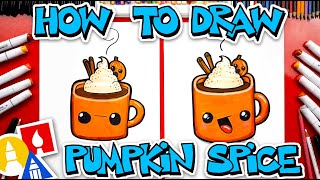 How To Draw Pumpkin Spice Hot Chocolate