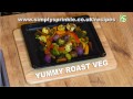 simply sprinkle roast vegetables with romana