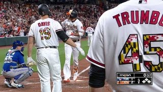 TOR@BAL: Machado smashes a solo homer to left field