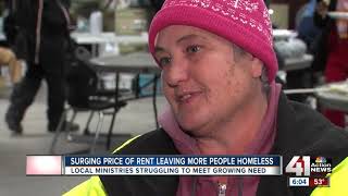 Rising rent leads to rising homeless count in KC