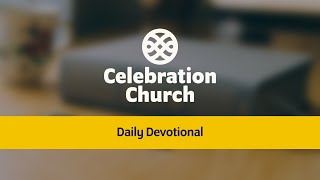 Daily Devotional - Pastor Jeff 05.08.20