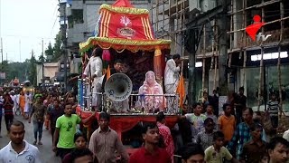 খাগড়াছড়িতে উল্টো রথ টানার মধ্য দিয়ে শেষ হলো রথযাত্রা মহা উৎসব