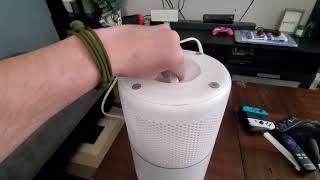 How to take apart Levoit air purifier