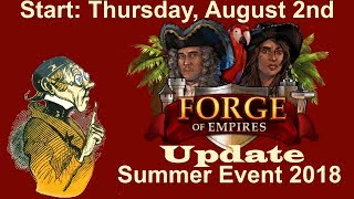 FoEhints: Update for the Summer Event 2018 in Forge of Empires