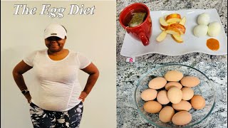 10 Day Egg Diet Challenge Day 1 | 900 Calorie Egg Diet By Versatile Vicky | Weight Loss 2022