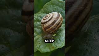 What animal can sleep for three years straight? #shorts #snail #snails #animals #animal #animallover